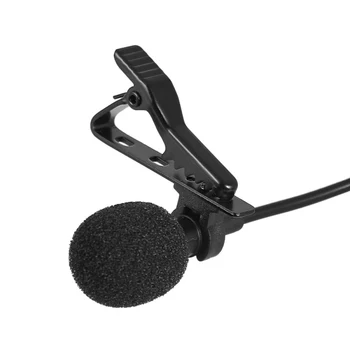 1бр 1,45 м Мини Преносим Микрофон Кондензаторен Клип на Ревера Micro Жични Микрофона, Микрофон За мобилен Телефон, За Лаптоп За iPhone iPad