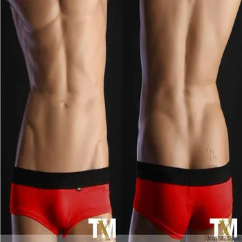 2016 Новият бранд Tm мъжко бельо, прозрачно бельо, мъжки къси панталони безшевно бельо