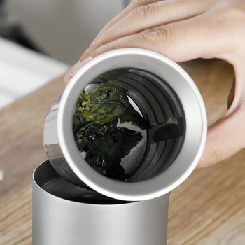 2020 Титановая Окото Кошница за варене на Чай, за Чайник Кана по Чаша, Кошница за варене на Чай за Многократна употреба Филтри за чай и Кафе