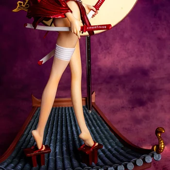 31 см Цели Фигурка на Boa Hancock Покривът и вятърът кимоно Сцена Секси Момиче Фигурка Играчки Фигурки PVC Модел Кукли, Играчки за възрастни