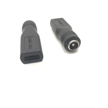 5 vdc 5,5 * 2,1 мм Жак Захранване За USB 3,1 Тип C USB-C Тип-c Женски 5.5 мм *2,1 мм Micro USB Женски Адаптер на Захранване dc