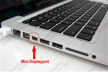50 бр./лот Нов интерфейс Mini DisplayPort DP чист антипылевой мъжки корк черен цвят