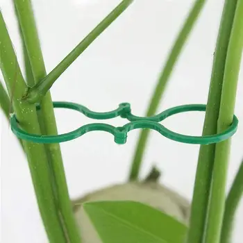 8 Символа Ключалката Градинско Растение Обрат Стягащи Превръзки Трайно Зелено Покритие За Градинарство Многократна употреба Кабелни Превръзки За кабелни основи Градински Аксесоари
