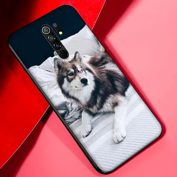 A72 Калъф за кучета Хъски за Redmi Note 5 6 7 8 8 Т 9 9 S 9 Тона 10 10 S 10 Т Pro Max