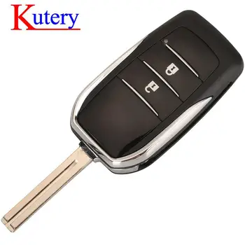 Kutery 2/3 BTN Дистанционно Обновяване на Ключ за Кола Калъф За Lexus ES RX LS GS IS200 RX300 ES300 LS400 GX460 С подмяна на остриета TOY48
