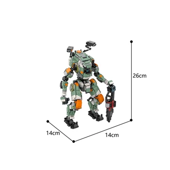 Moc Титан Fall BT-7274 Поредица от игри на Pioneer Титан Робот Технически Строителни Блокове на Военната Механика Война Детски Играчки за Момче, Играчка за подарък