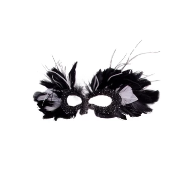 Възрастни Жени 101 злодей Круэлла маска Cosplay Костюм за Хелоуин, Маскарад, Модни Аксесоари