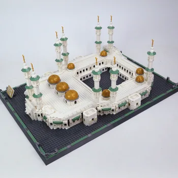 Градска архитектура от Саудитска Арабия Голямата Джамия от Прости Модели на Градивните елементи на Храма на Замъка Църква Тухли Строителни Играчки