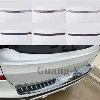 За BMW X5 xDrive G05 2019 2020 2021 Оформление на автомобила Задни Задни Багажника на Външната Накладка Броня Външна Рамка Пороговая Педала Черен 1 бр.