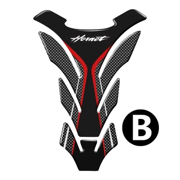 За Honda Hornet CB600F CB650F CB250 CB1000R Tankpad 3D Въглероден вид Мотоциклетът е защитна подплата за резервоара Етикети