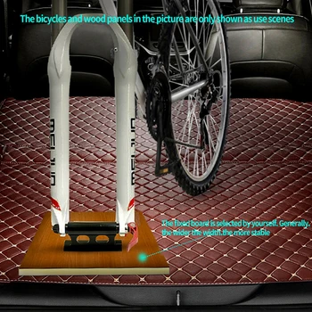 Закопчалка За каране на Велосипед Вилици Титуляр За Автомобилната Багажник Быстроразъемный През Оста на Притежателя на Скобата За закрепване на Велосипеда и Адаптери За Съхранение на Велосипеди Транспортиране