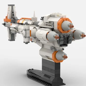 Звездна Космическа серия MOC-57178 Модел на линеен кораб Hammerhead Високотехнологични Строителни Блокове Модулни Дрики детски Играчки Сам Подаръци 621шт