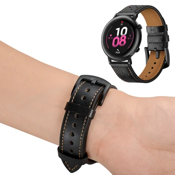 Каишка от естествена кожа за Huawei Watch GT2 Pro Смарт-watchband Honor GS Pro / ES Huawei GT 2 Pro 20/22 мм Гривна Каишка за часовник