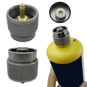 Клапан с Цилиндрична форма Преносим Аксесоар за горелката от алуминиева сплав за Бутилка с пропан