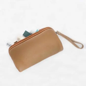 класически дневни дамски чанти от естествена кожа чанта в чантата си дама чанта с цип гривна косметичка за моливи