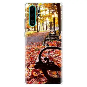 Листата Кленов лист Есента на Калъф за мобилен телефон Huawei Honor P Smart 2021 Y9 У 7 Y5 Y6 20 Pro 10i 9 Lite 8 7 9X 8S 8X 8A 7S 7X 7A Корпуса