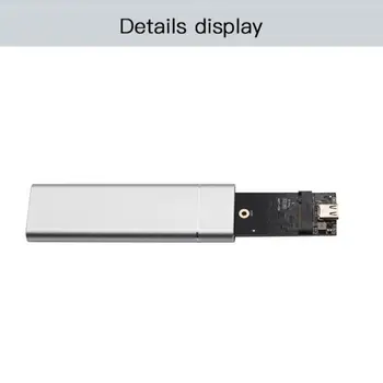 Най-новият Алуминиев Корпус SSD M2 / NGFF За USB3.0 M. 2 Твърд Диск NGFF Адаптер за Твърд Диск, Кутия за HDD Високоскоростен Пренос на