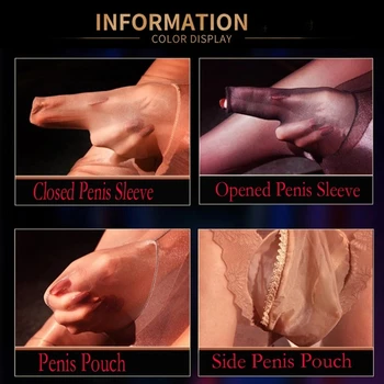 Нови мъжки секси копринени ефирни дантелени гащи, калъф за пениса, бельо, открит ръкав за пениса, Гей-бикини, къси панталони