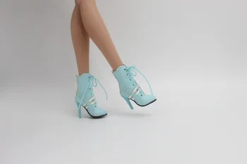 Оригинален стоп-моушън обувки на висок ток Супер Модел FR Фигурата на Тялото стоп-моушън обувки 1/6 Кукла Ежедневни сандали, Обувки, Ботуши и Аксесоари за кукли