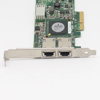 Оригинална ЗА Dell Broadcom Gigabit Ethernet Сървър Двоен Мрежов Адаптер Карта 0G218C BCM5709C 10/100/1000 Mbps PCI-E