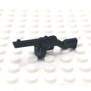 Пистолет-картечница PPSh Оригинални Блокове Забавни мини-играчки Удрям Полицейска Военно Оръжие Модел Пистолет Градските Аксесоари фигурки
