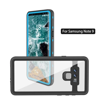 Плуване IP68 Водоустойчив Калъф за Гмуркане за Samsung Galaxy Note 9 Забележка 8 S8 S9 Плюс Прозрачна Делото Защита от гмуркане на Корпуса