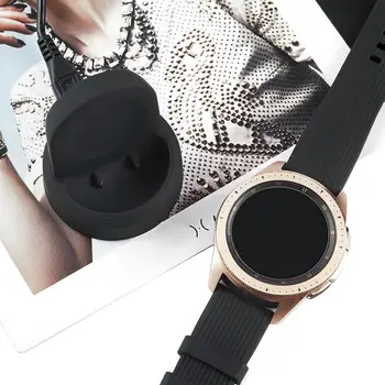 Смарт часовници Безжично зарядно устройство ще захранване на Зарядно устройство Зарядно Устройство за Samsung Galaxy Watch 42 мм и 46 мм, SM-R800 R805 R810 R815