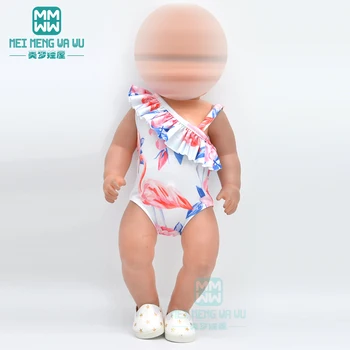 Стоп-моушън облекло за 43 см играчки аксесоари за бебета кукли и американската кукла мода детска пола бански преливащи бикини