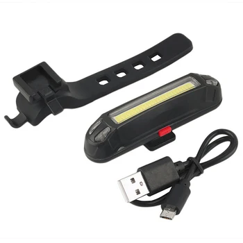 Супер Ярък 6-Защитен Задна Светлина Велосипеди под Наем USB Акумулаторна Сигнален Фенер Сигурност Планинско Колоездене Пътен Сигнален фенер за колоездене