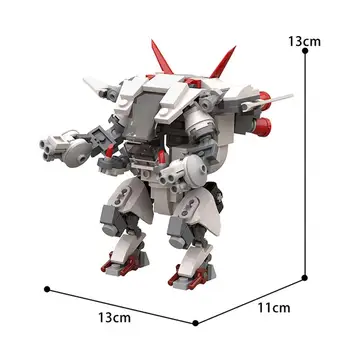 Творческа Техническа Играта-Робот, Наблюдающая За белия Заек D. va Фигури на Роботи градивните елементи на Играчки Съвместими 75973