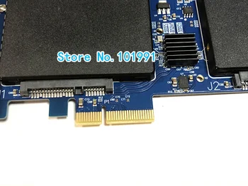 Универсален Marvell 88SE9230 Високоскоростен Двойна SATA III за PCI Express X2 SSD Адаптер за карта RAID карта за разширяване на RAID 0/1
