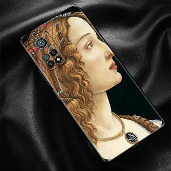 Художествени Картини Раждането на Венера Калъф за Xiaomi Mi 10T 9T 11X 11 Pro UltrA 11i 10S 10 9 Lite 9 SE Черен Калъф Capa Shell Fundas