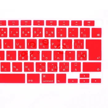 Японската подредба Етикети на клавиатура на Macbook Air13 2020 A2179 делото клавиатура Силиконова клавиатура скинове за лаптоп на Apple 13Air touch id